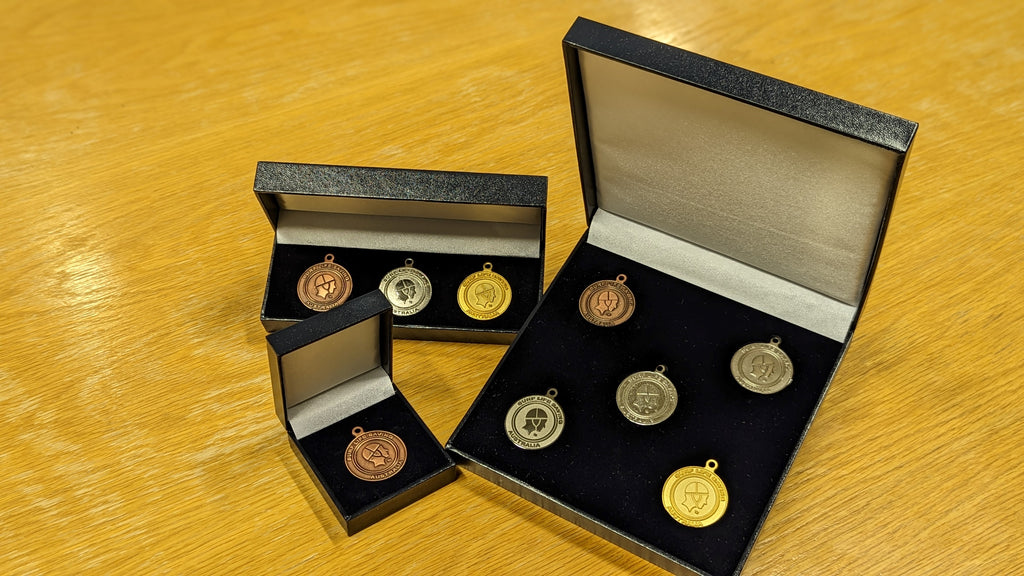 Presentation box for medals