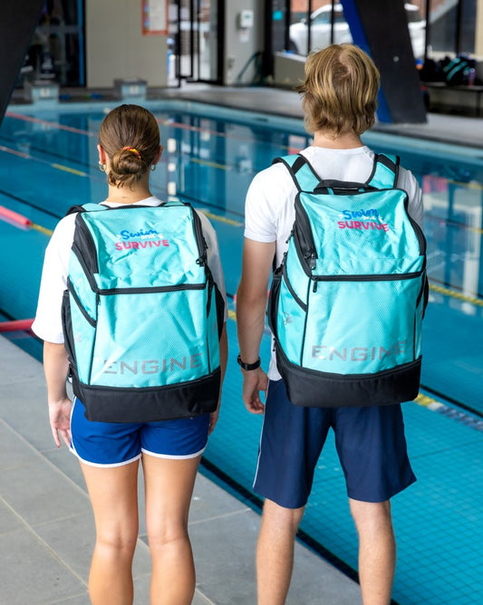 Swim & Survive Engine Swim Backpacks