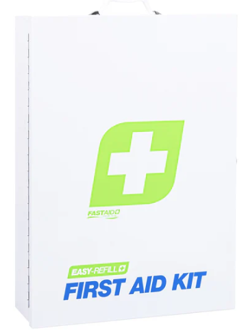 FastAid Easy-Refill™ Metal Cabinet First Aid Kit