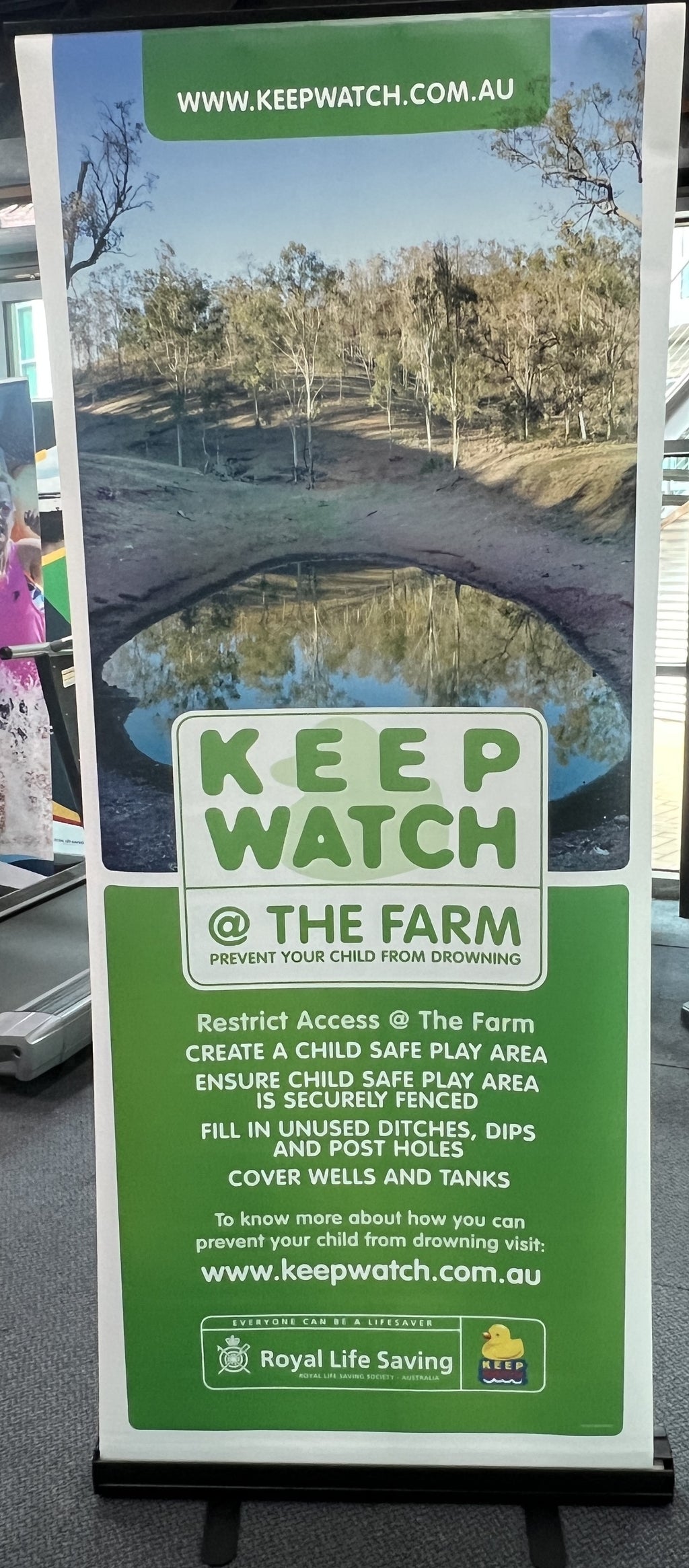 Keep Watch at the Farm Banner