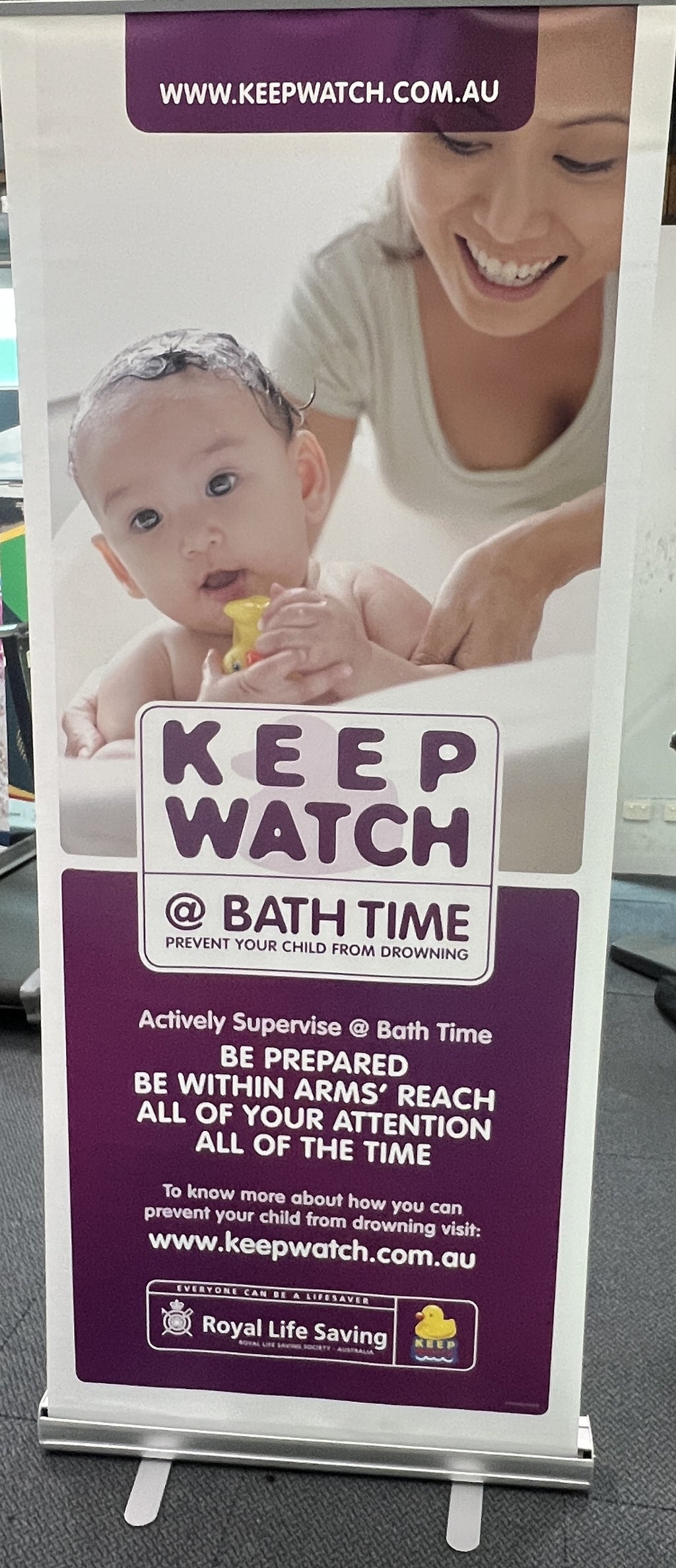 Keep Watch at Bath Time