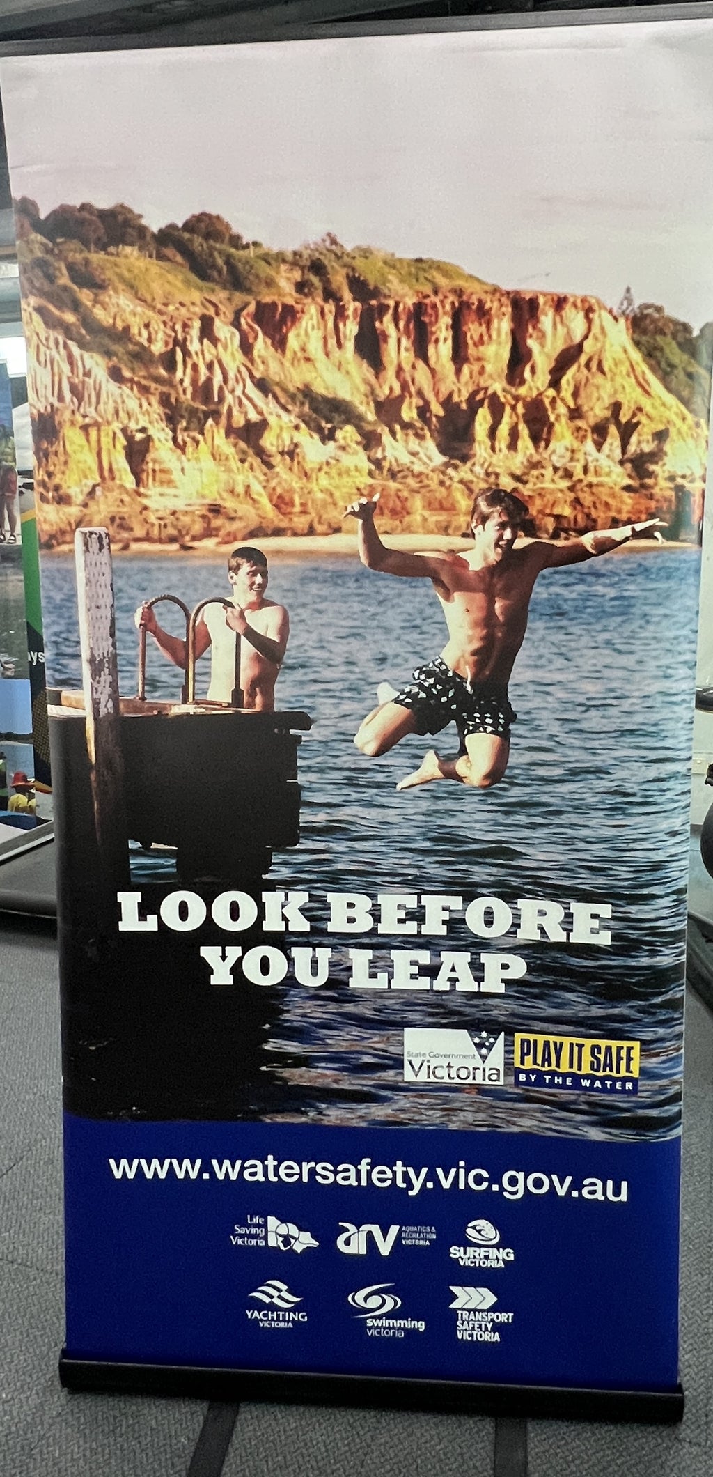 Look Before You Leap Banner