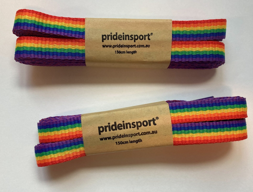 Pride in Sport Long (150cm) Rainbow Laces