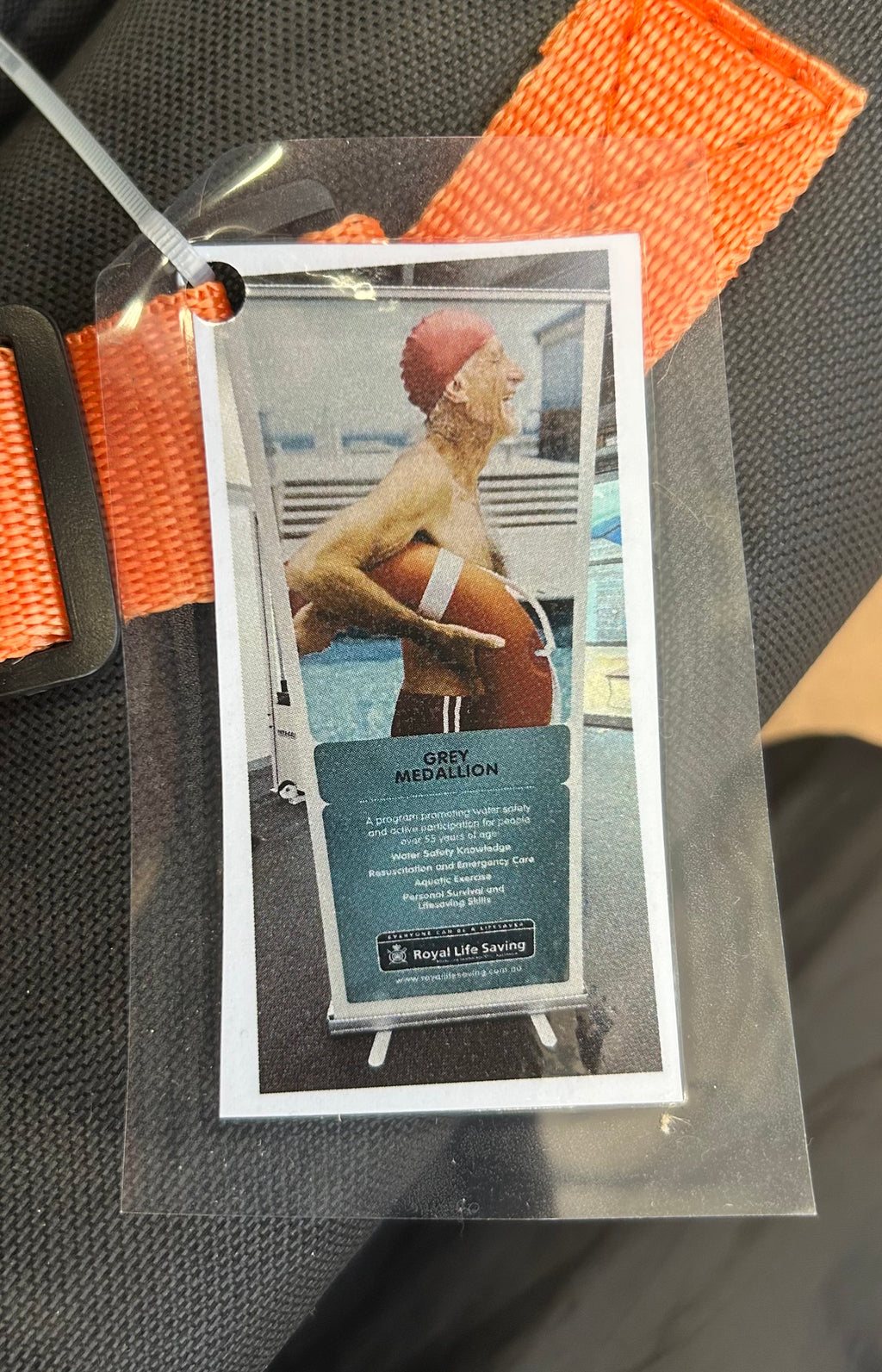 Open Water Grey Medallion Banner