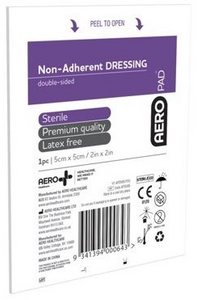 Non-Adherent Dressing 5cm x 5cm Sterile - each