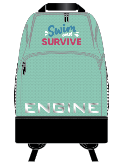 Just arrived! Swim & Survive Engine Swim Backpacks