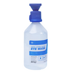 FastAid Eye Wash Solution, 500ml Bottle with Eye Shower and Wall Bracket
