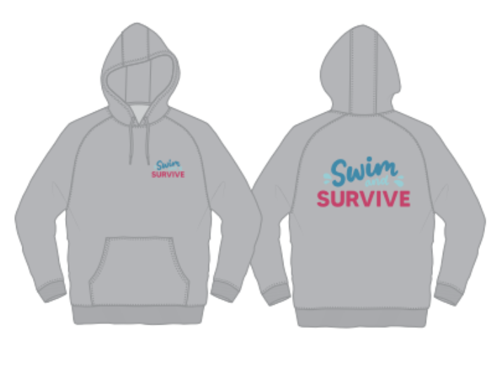 Just arrived! Swim & Survive Engine Swim Hoodies