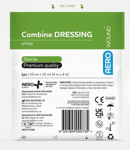 AEROWOUND Combine Dressing 10 x 10cm (Each)