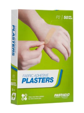 P2, Adhesive Plasters, Fabric, 72 x 19mm, /Band aid (50pk P2)