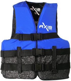 Axis L50S Ski Life Jacket Adult Sml - BLUE (60-70kg)