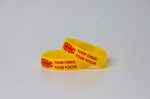 Watch Around Water Wristbands (Silicone) U10 Yellow EACH