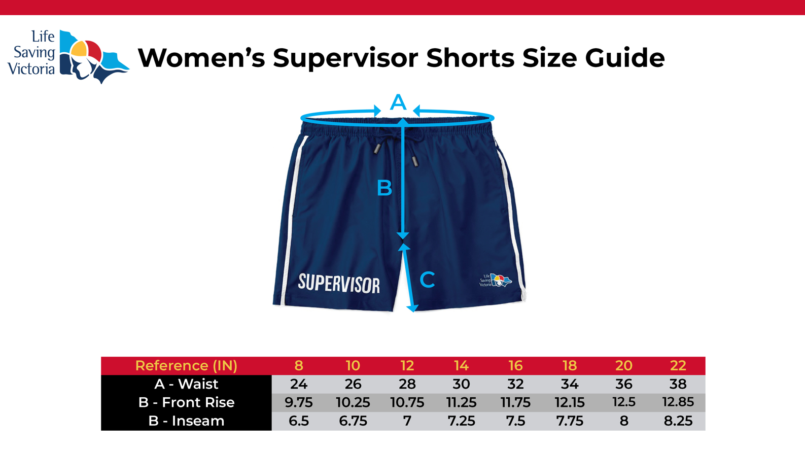 Pool Supervisor Shorts - Women