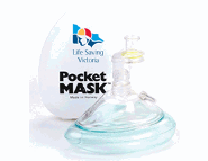 Pocket Mask - Oxygen Inlet