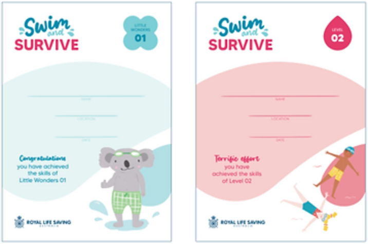 Swim & Survive Certificates