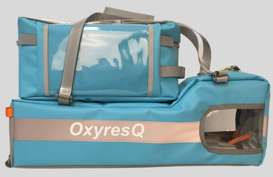 Oxygen Resuscitation Unit - OxyresQ (Blue) (STOCKED KIT)