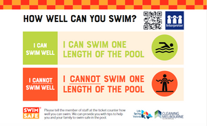 SwimSafe Cards (English) EACH