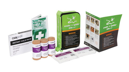 FANCS30 - First Aid Kit, Snake & Spider Bite Kit, Soft Pack